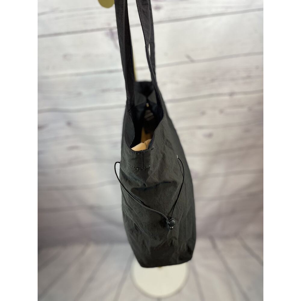 Lululemon Athletica Side Cinch Tote Bag Black Shoulder Gym Travel Everyday Carry - Picture 4 of 8